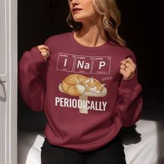 I Na P Periodically Sweatshirt Funny Science Humor Periodic Table Pullover - sizes up to 5XL