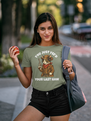 You Just Yee’d Your Last Haw T-Shirt Funny Cowboy Cat Western Meme Tee – sizes up to 5XL