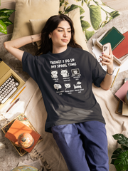 Things I Do in My Spare Time T-Shirt Funny Cat Lover Shirt - sizes up to 5XL