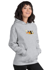 Cozy Fall Cats Hoodie - Cute Autumn Cat Graphic Hoodie