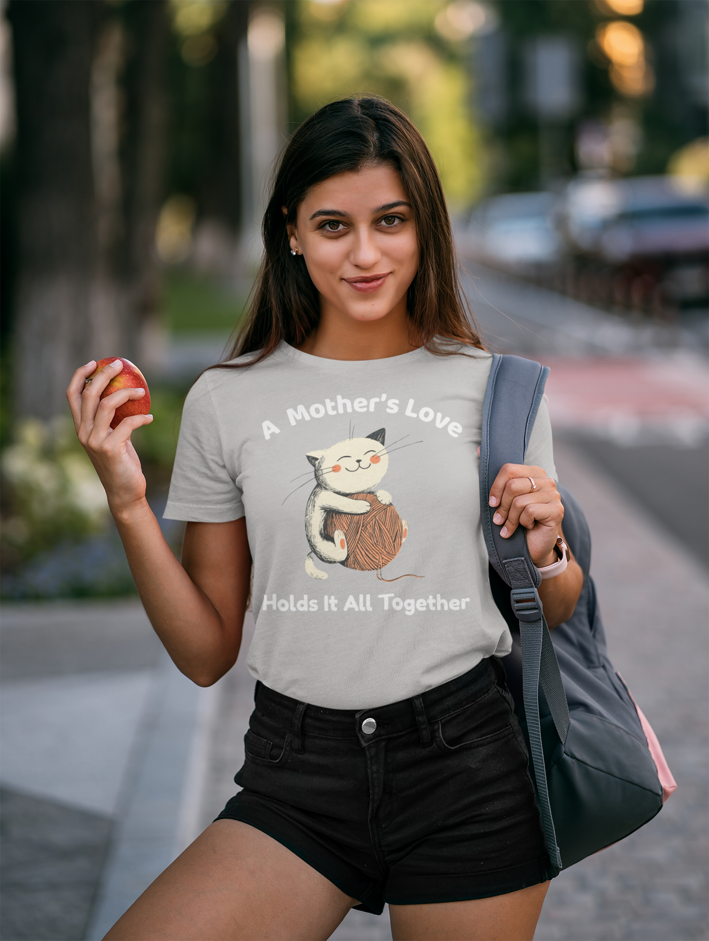 A Mother’s Love Holds It All Together Shirt - Mother’s Day Gift for Cat Lovers