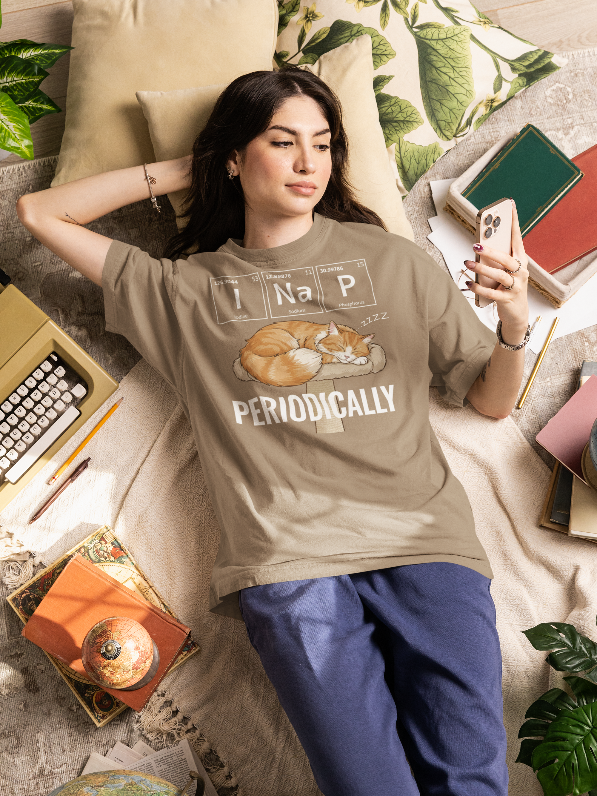 I Na P Periodically Shirt Funny Science Humor Periodic Table T-Shirt - sizes up to 5XL