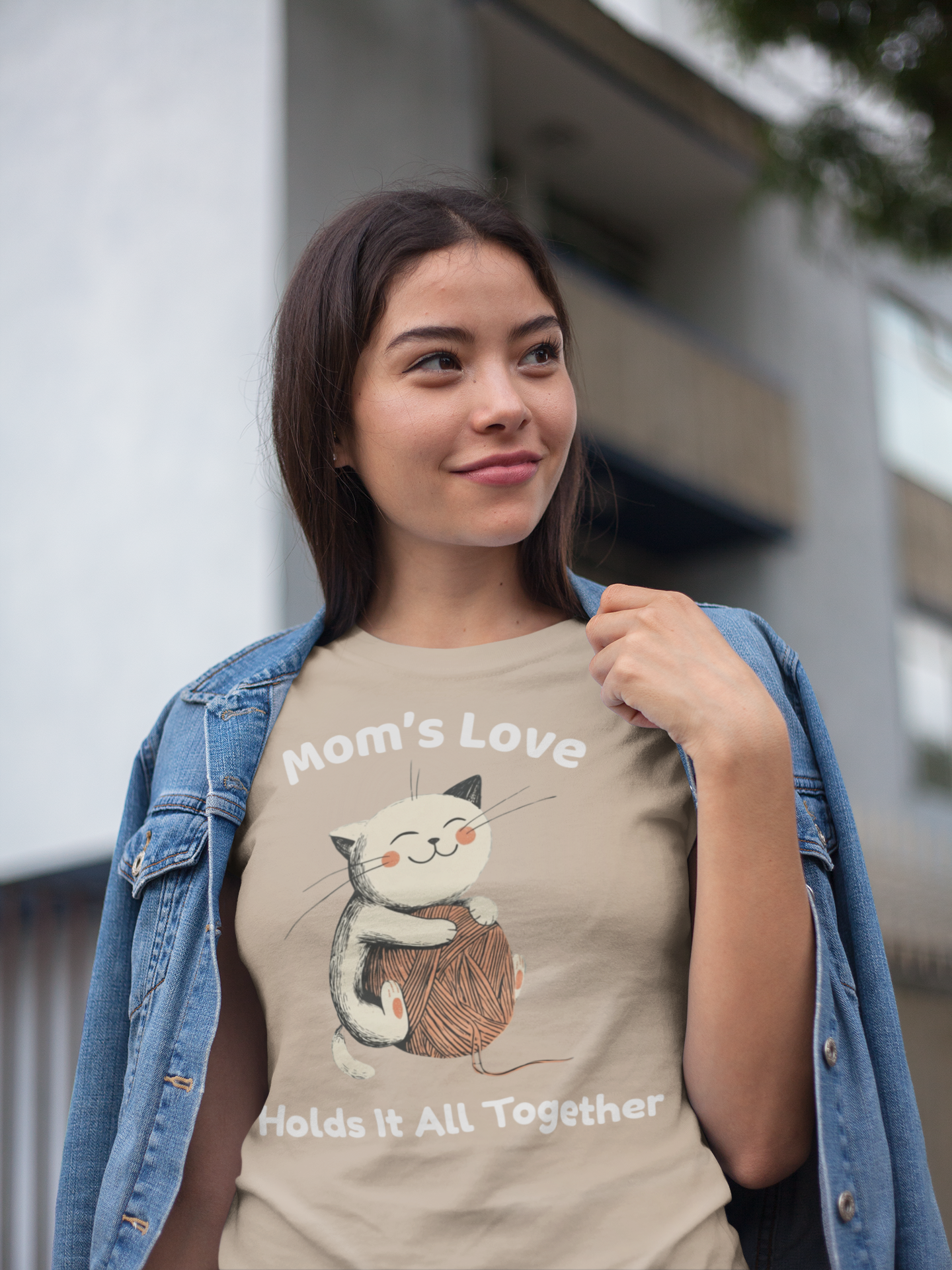 Mom’s Love Holds It All Together Shirt cat mom gift Mothers Day gift for mom birthday gift Christmas gift cat lover t-shirt - sizes up to 5XL