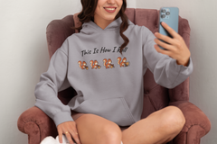 This Is How I Roll Squirrel Hoodie - Funny Animal Graphic Hoodie