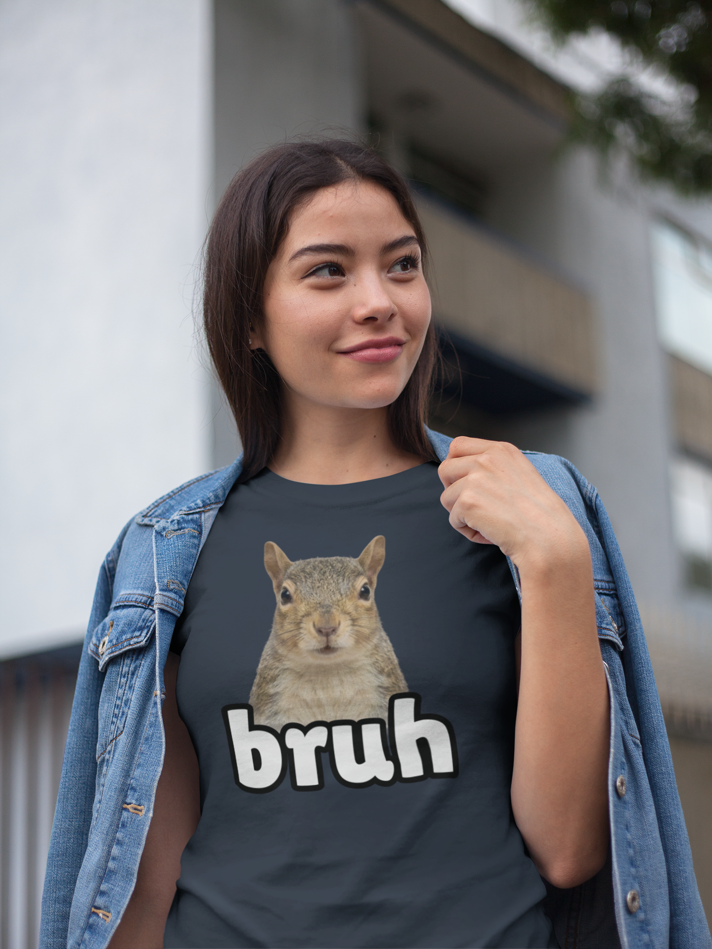 Bruh Squirrel Shirt - Funny Meme Animal Tee