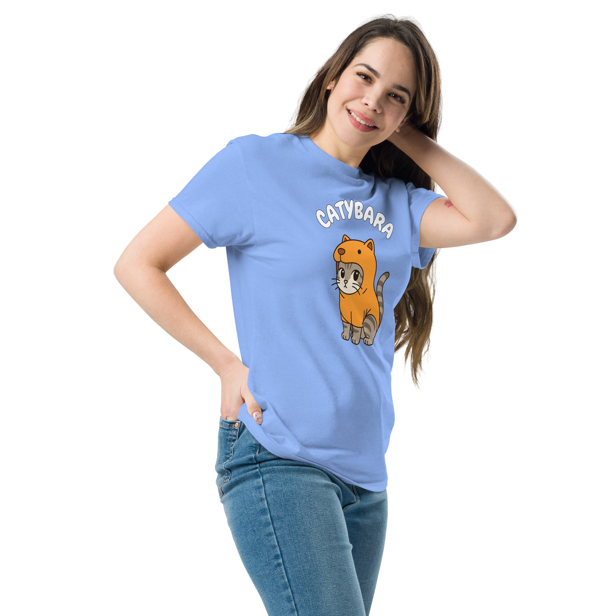 Catybara T-Shirt Cute Funny Cat Costume Shirt - sizes up to 5XL
