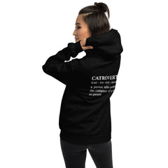 Catrovert Hoodie Funny Cat Lover Definition Pullover - sizes up to 5XL